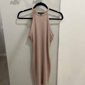 Blush bodycon Carli Bybel dress